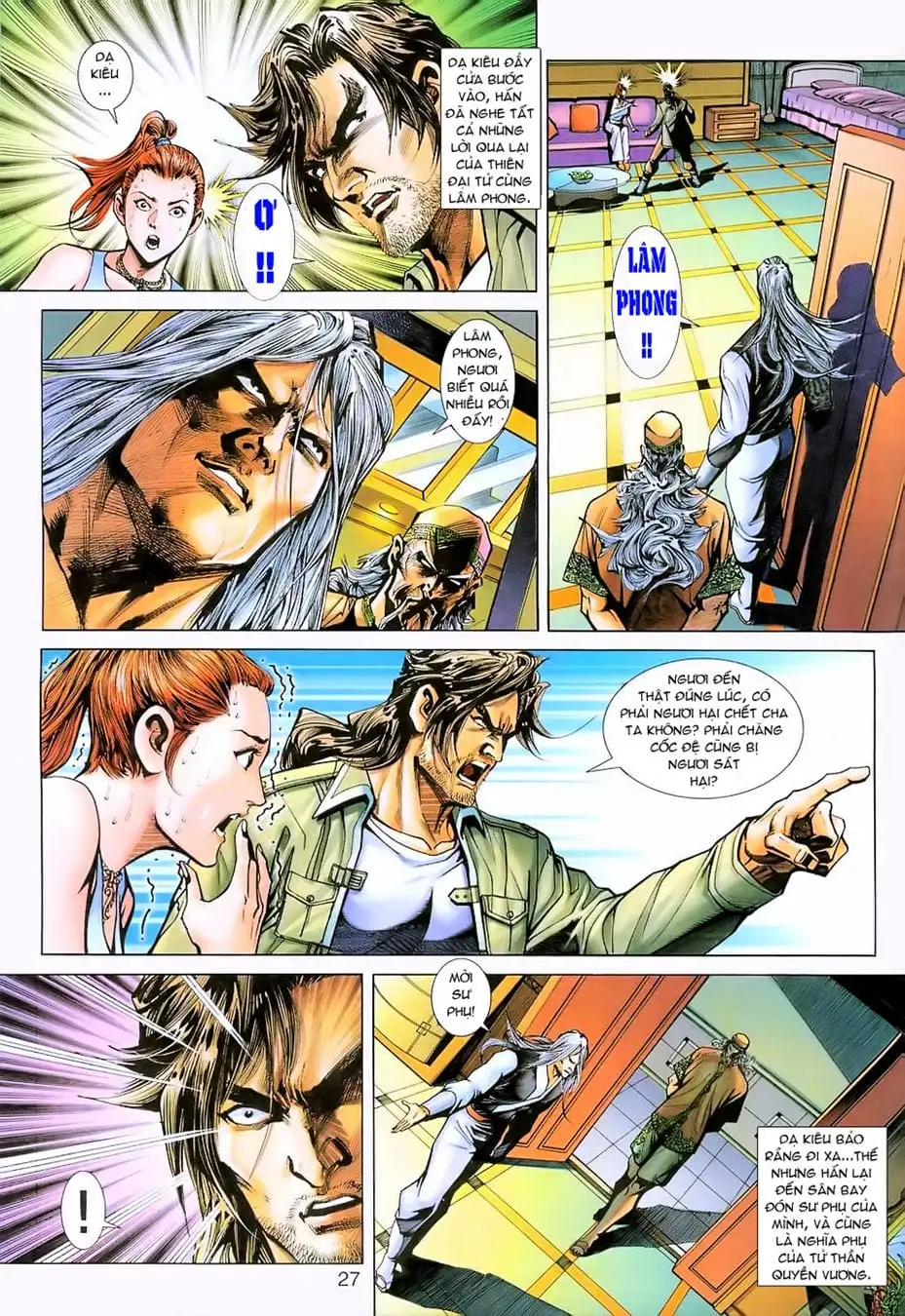 Truyện Tranh Tân Tác Long Hổ Môn trang 4