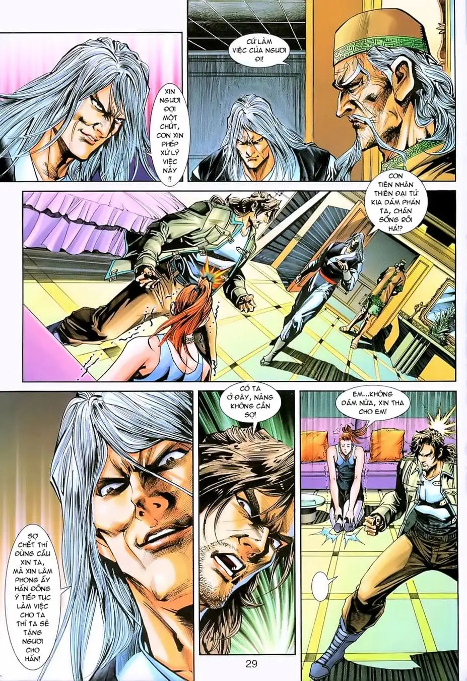 Truyện Tranh Tân Tác Long Hổ Môn trang 4