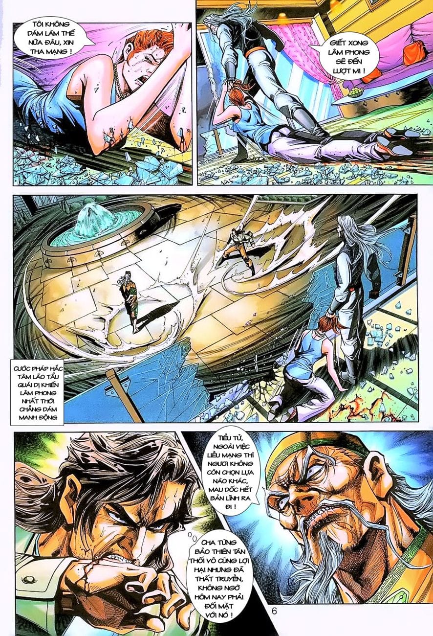 Truyện Tranh Tân Tác Long Hổ Môn trang 4