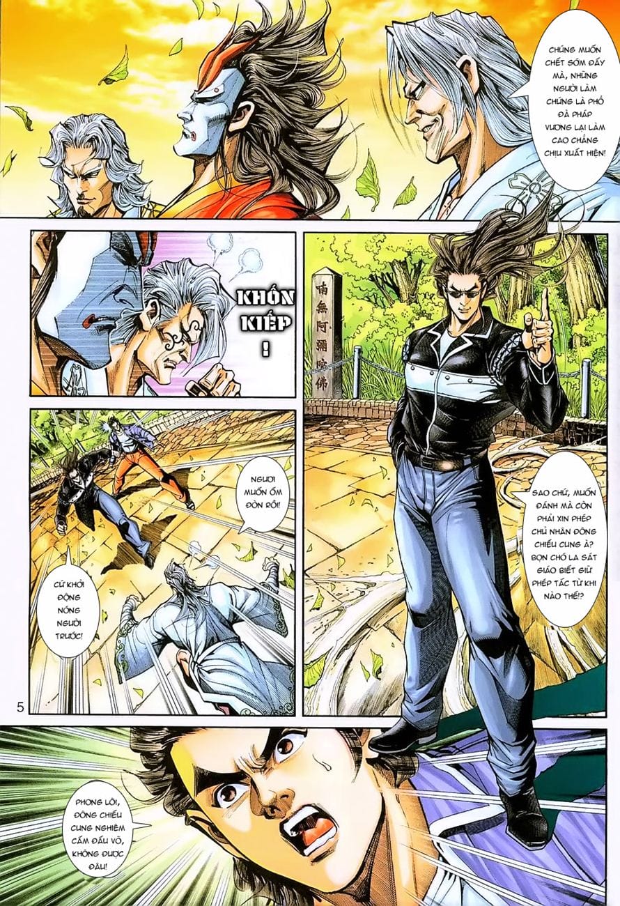 Truyện Tranh Tân Tác Long Hổ Môn trang 4