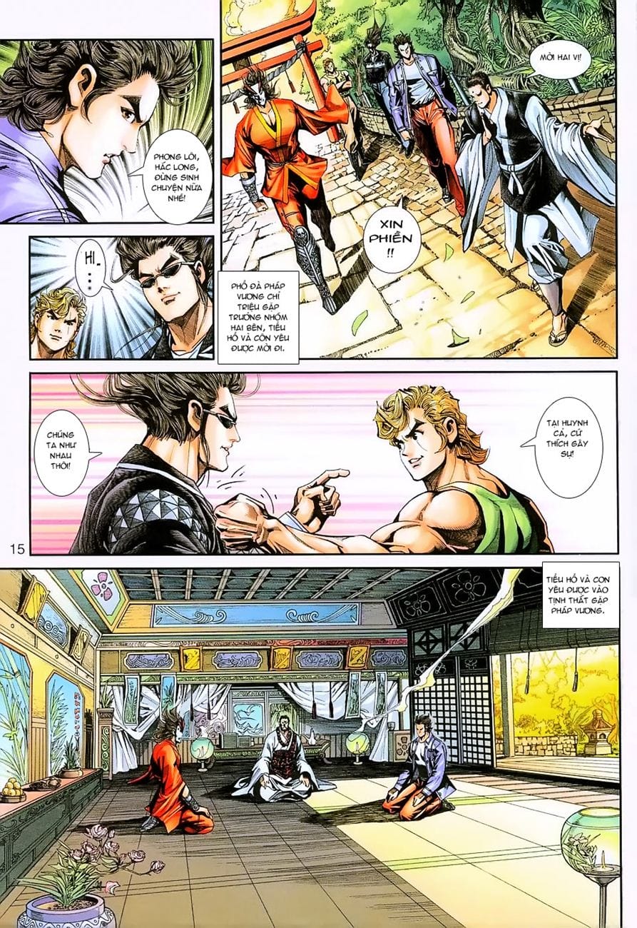 Truyện Tranh Tân Tác Long Hổ Môn trang 4