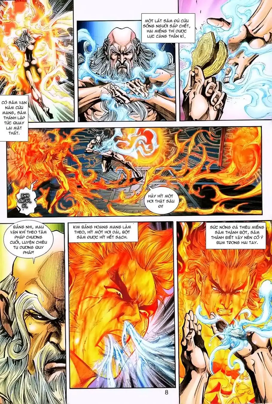 Truyện Tranh Tân Tác Long Hổ Môn trang 4