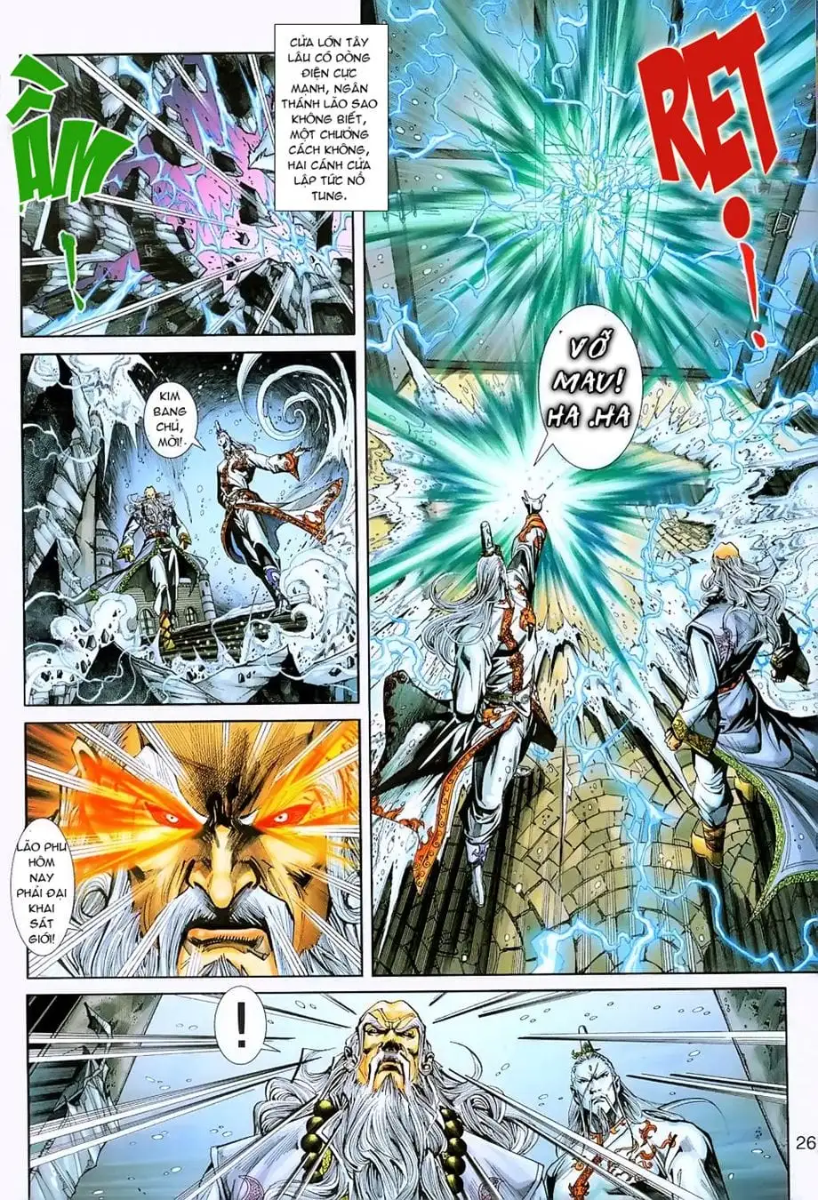 Truyện Tranh Tân Tác Long Hổ Môn trang 4