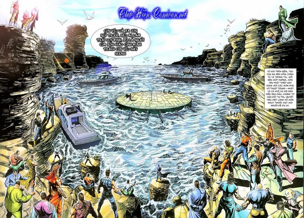 Truyện Tranh Tân Tác Long Hổ Môn trang 4