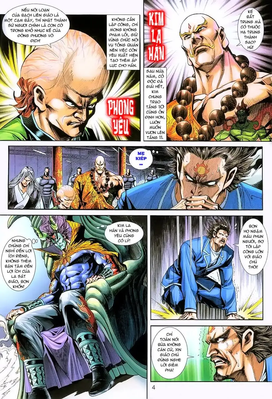 Truyện Tranh Tân Tác Long Hổ Môn trang 4