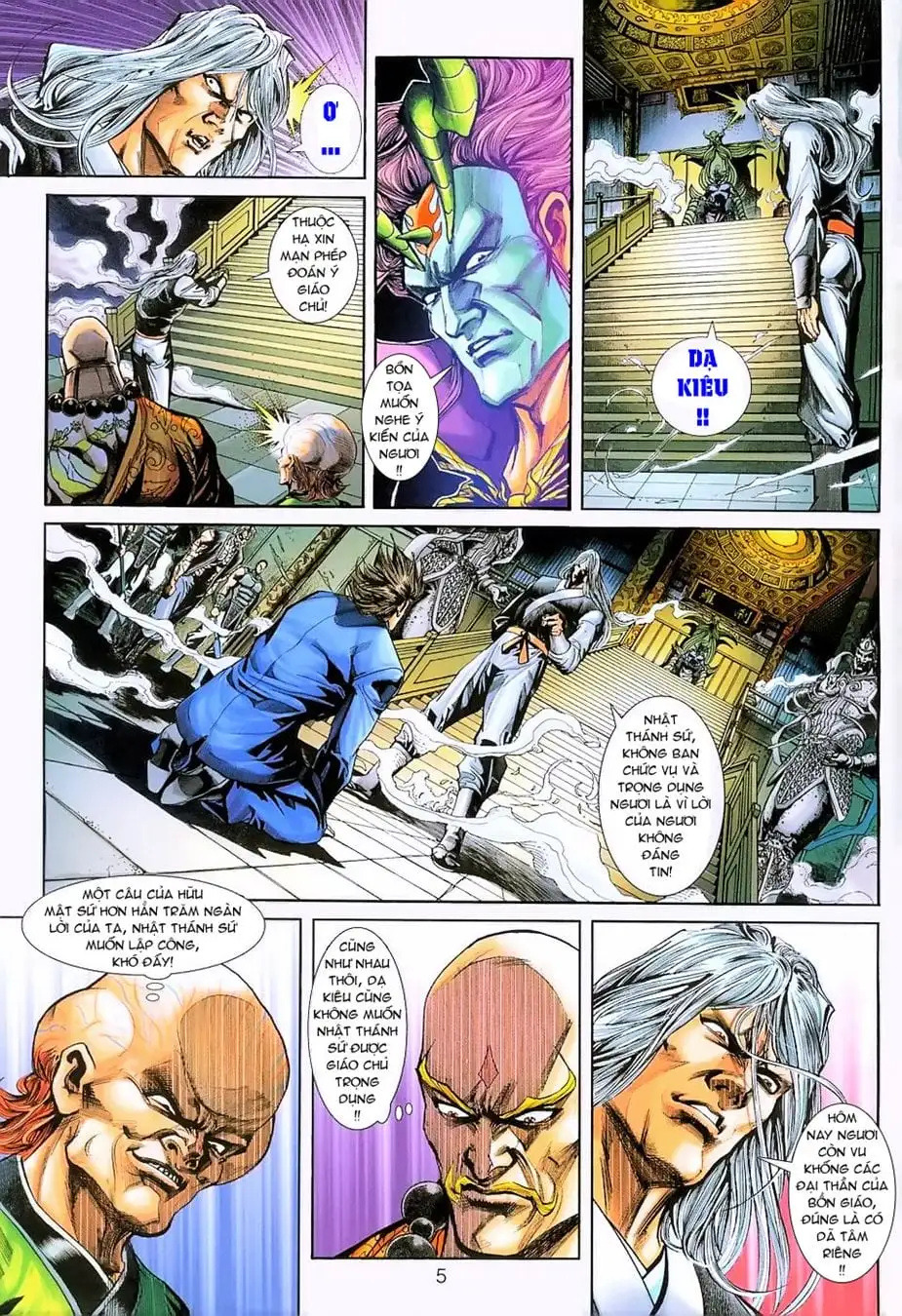 Truyện Tranh Tân Tác Long Hổ Môn trang 4