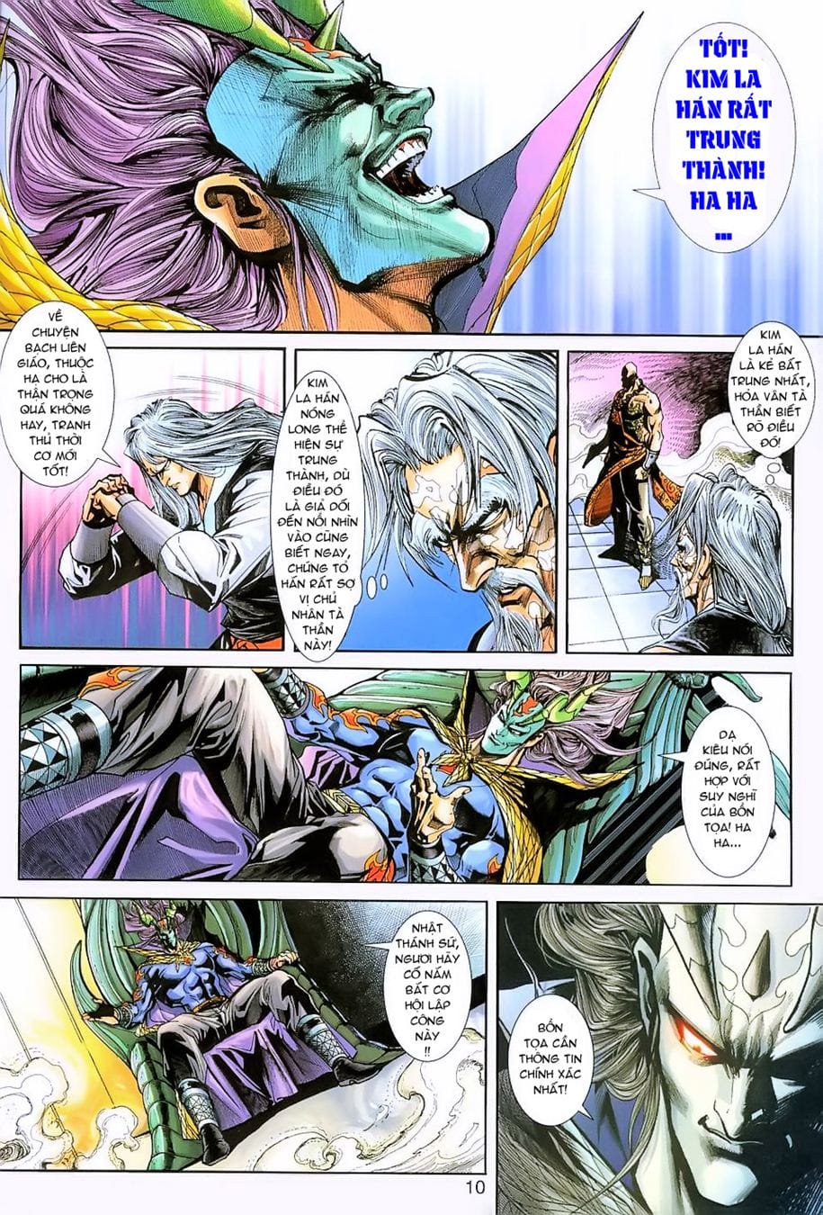 Truyện Tranh Tân Tác Long Hổ Môn trang 4