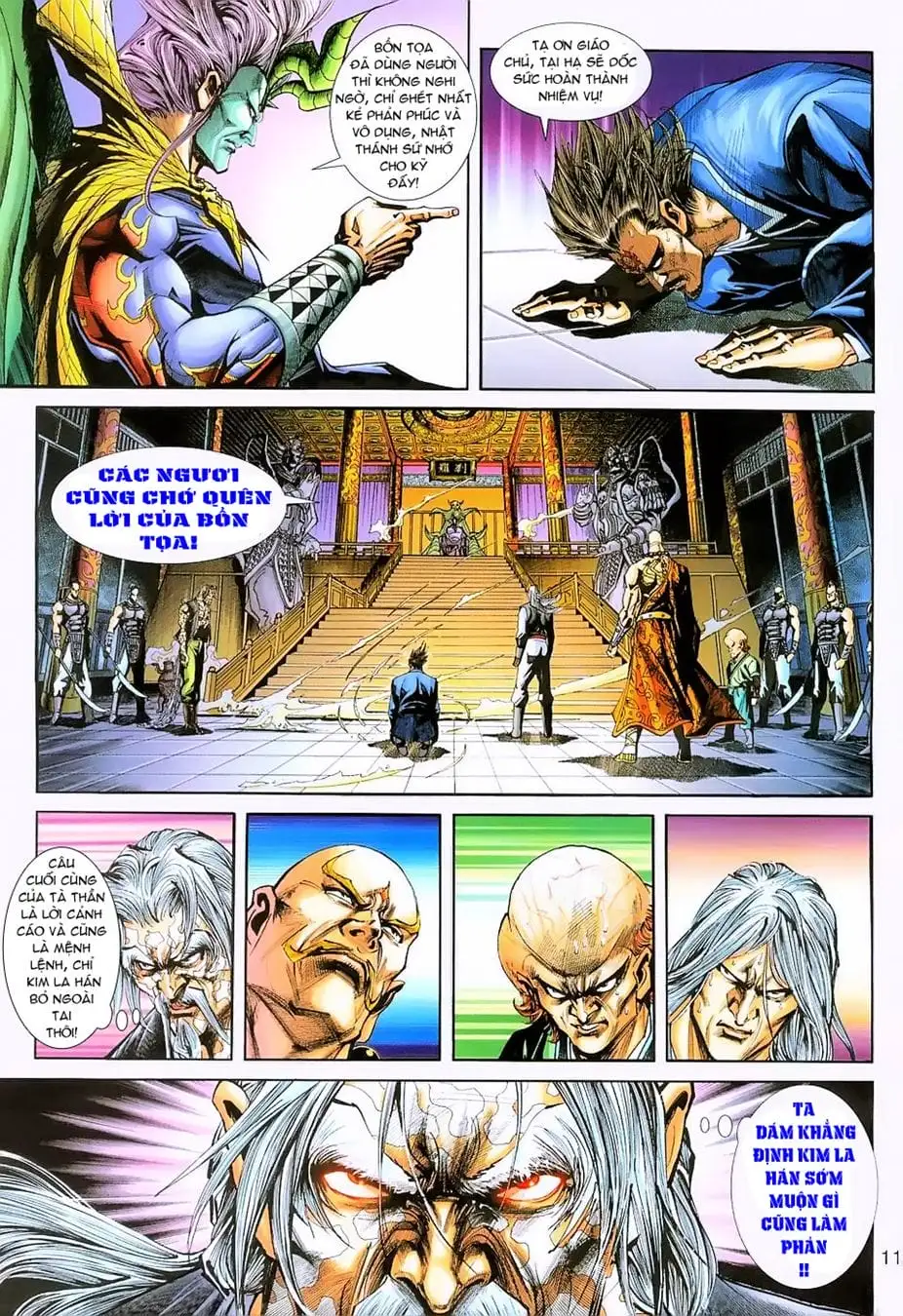 Truyện Tranh Tân Tác Long Hổ Môn trang 4