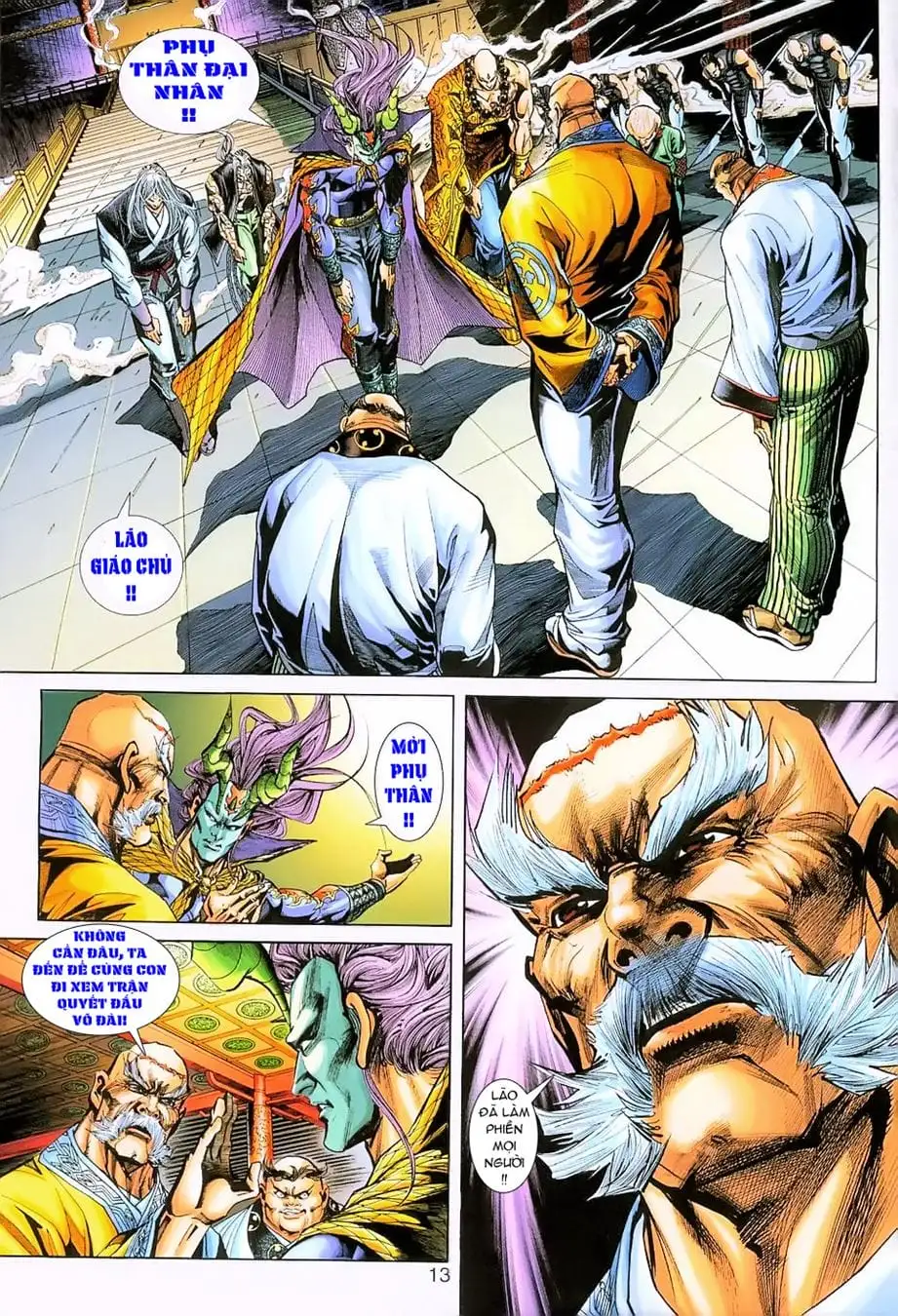 Truyện Tranh Tân Tác Long Hổ Môn trang 4