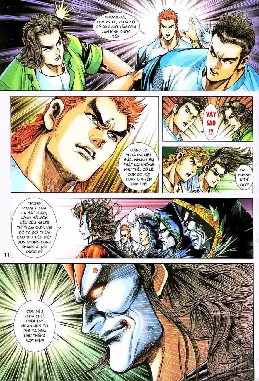Truyện Tranh Tân Tác Long Hổ Môn trang 4