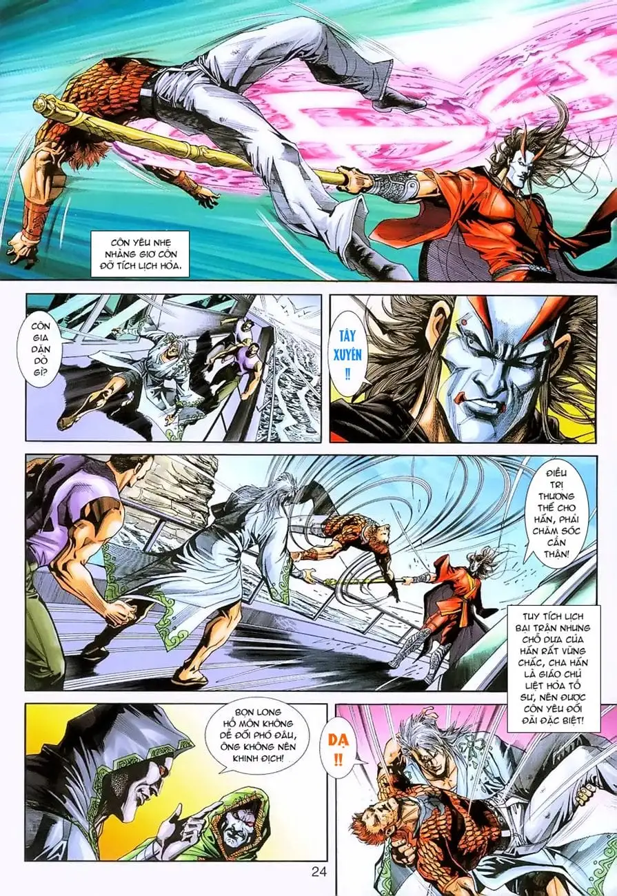 Truyện Tranh Tân Tác Long Hổ Môn trang 4