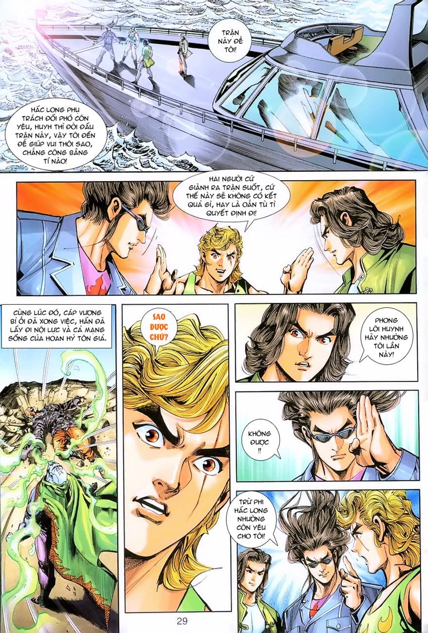 Truyện Tranh Tân Tác Long Hổ Môn trang 4