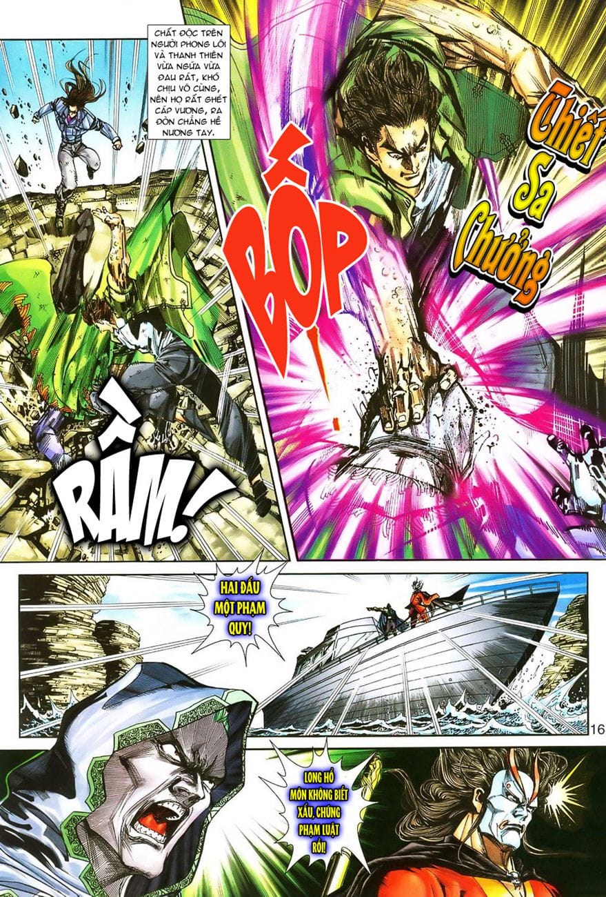 Truyện Tranh Tân Tác Long Hổ Môn trang 4