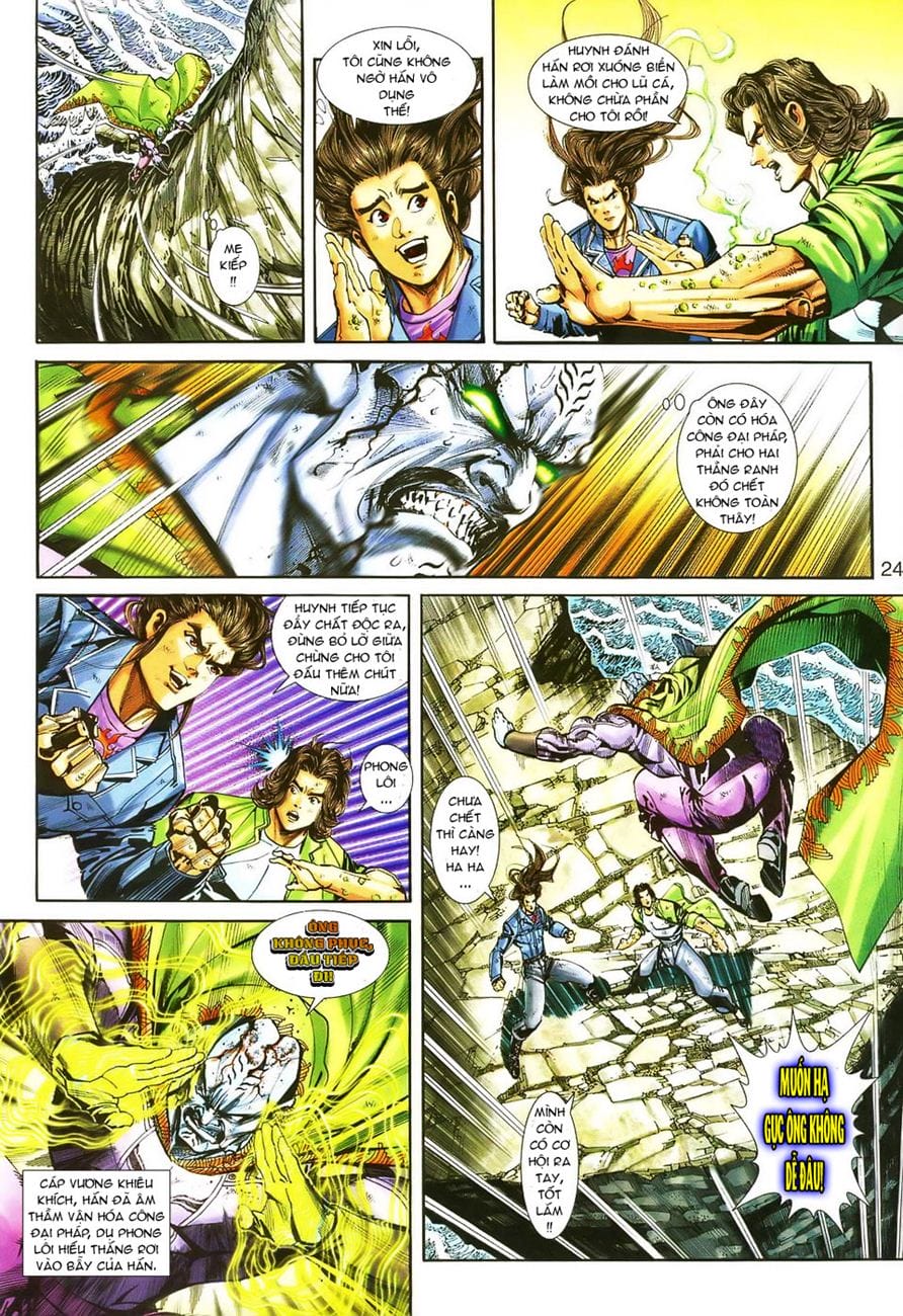 Truyện Tranh Tân Tác Long Hổ Môn trang 4