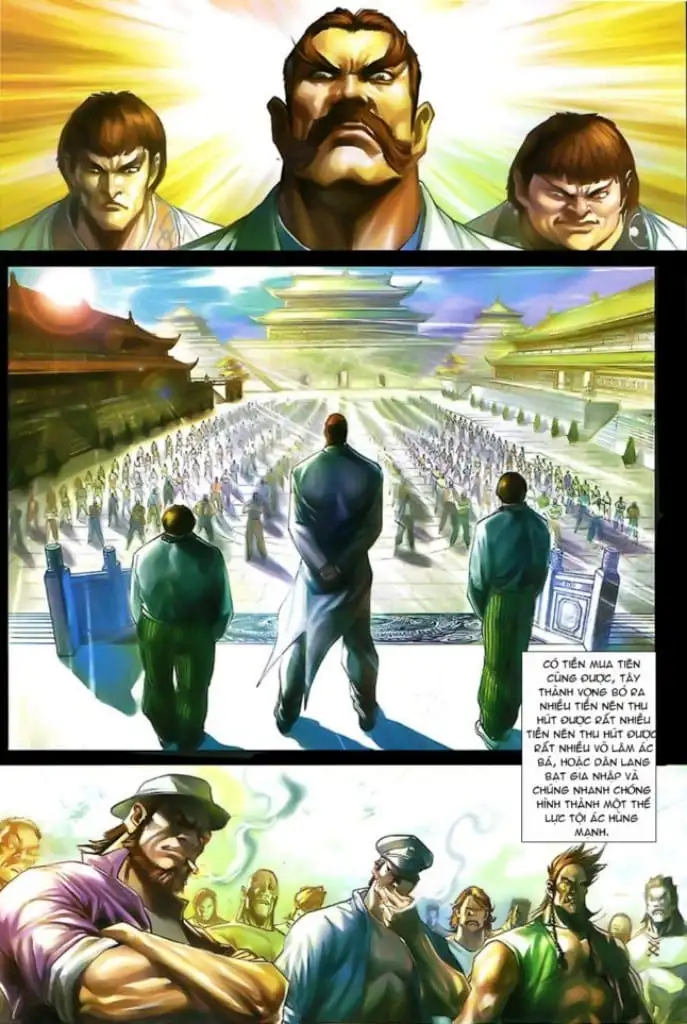 Truyện Tranh Tân Tác Long Hổ Môn trang 4