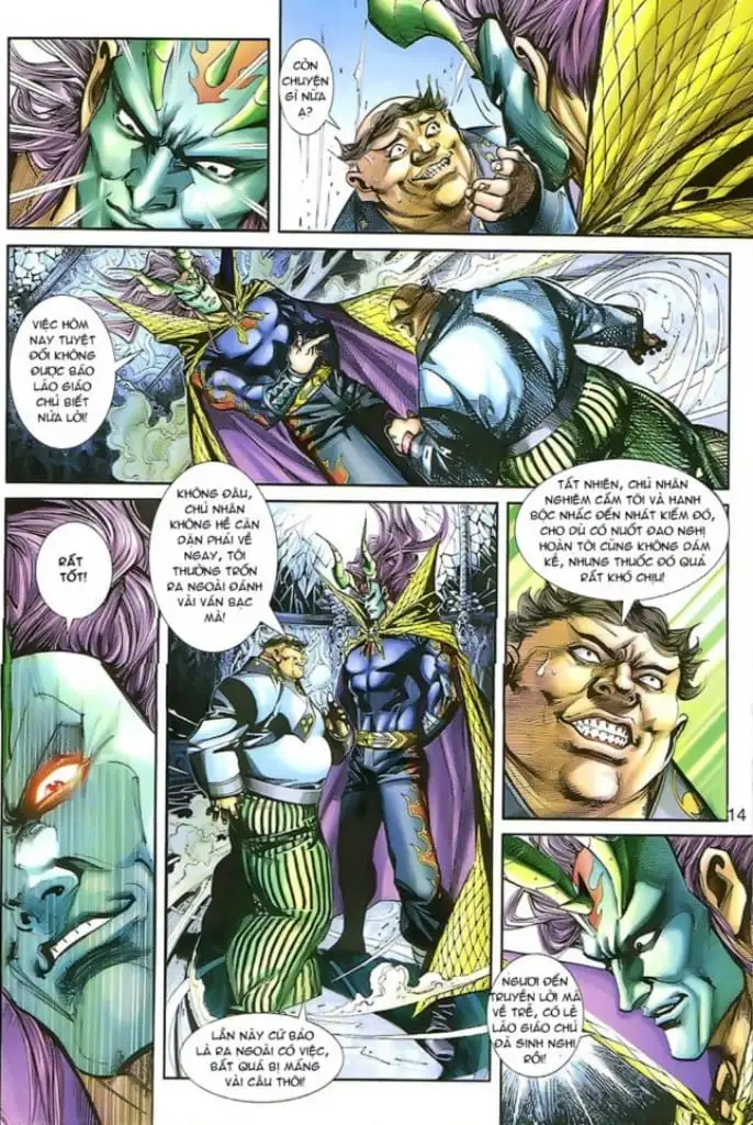 Truyện Tranh Tân Tác Long Hổ Môn trang 4