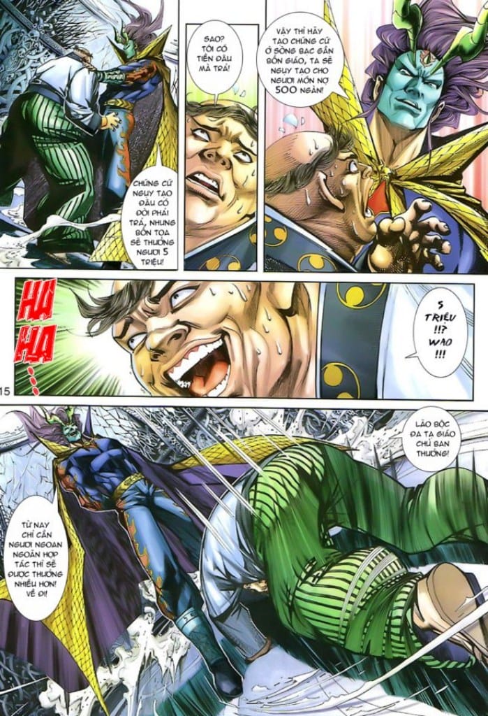 Truyện Tranh Tân Tác Long Hổ Môn trang 4