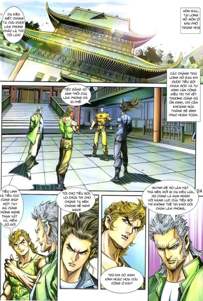 Truyện Tranh Tân Tác Long Hổ Môn trang 4