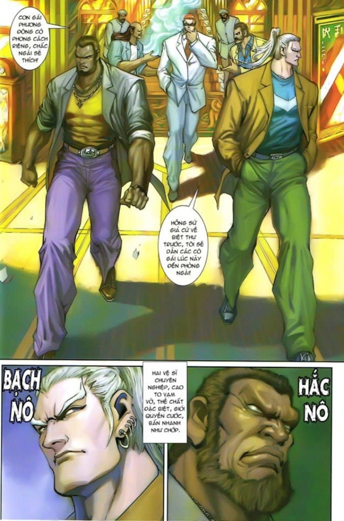Truyện Tranh Tân Tác Long Hổ Môn trang 4