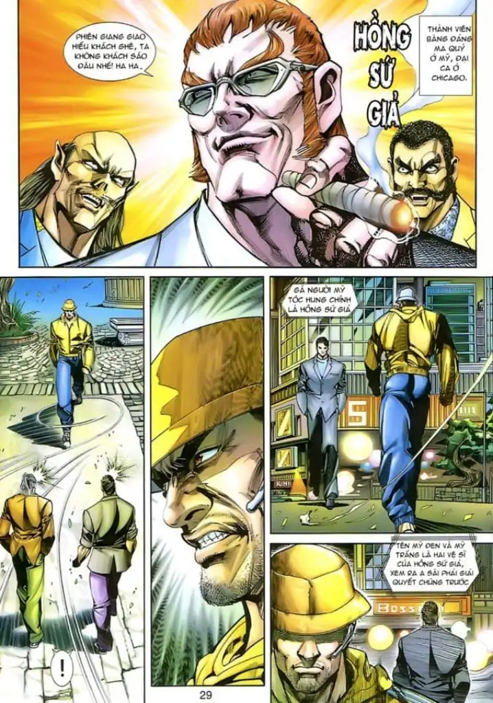 Truyện Tranh Tân Tác Long Hổ Môn trang 4