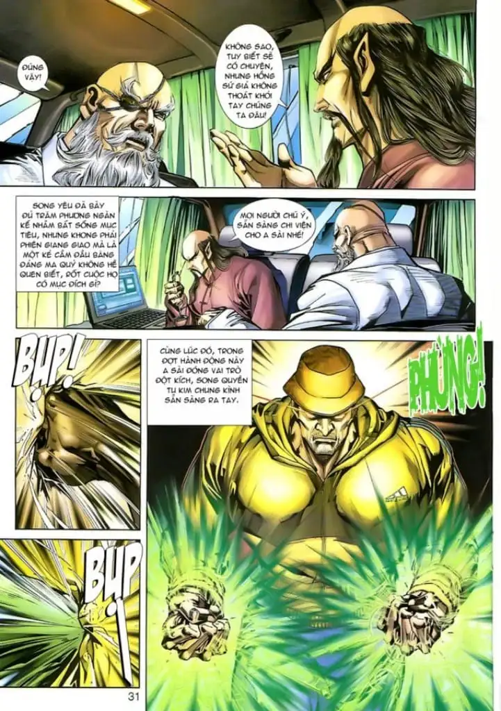 Truyện Tranh Tân Tác Long Hổ Môn trang 4