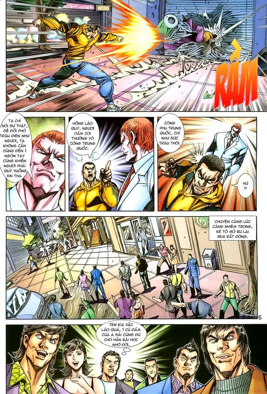 Truyện Tranh Tân Tác Long Hổ Môn trang 4