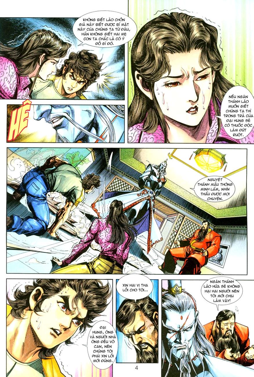 Truyện Tranh Tân Tác Long Hổ Môn trang 4