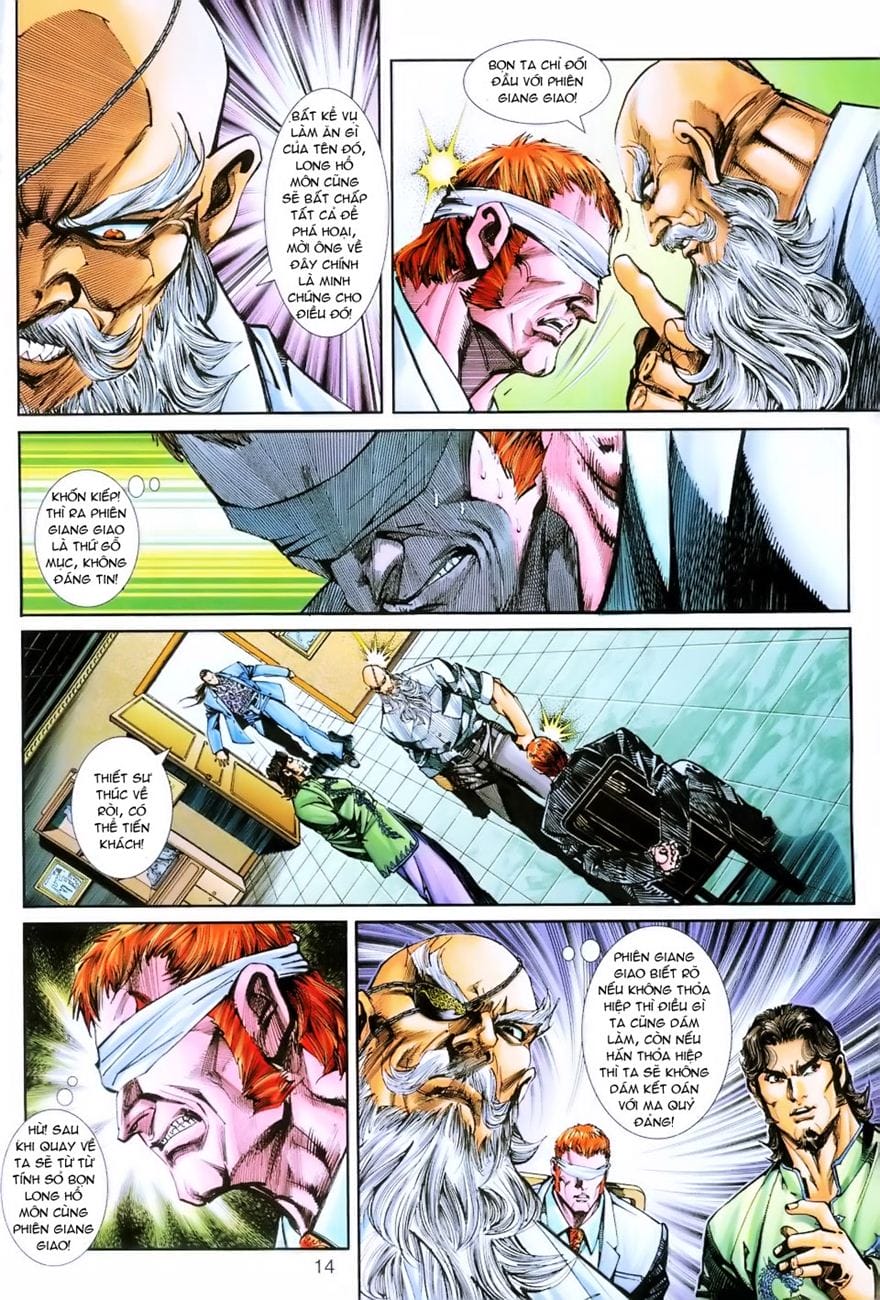 Truyện Tranh Tân Tác Long Hổ Môn trang 4