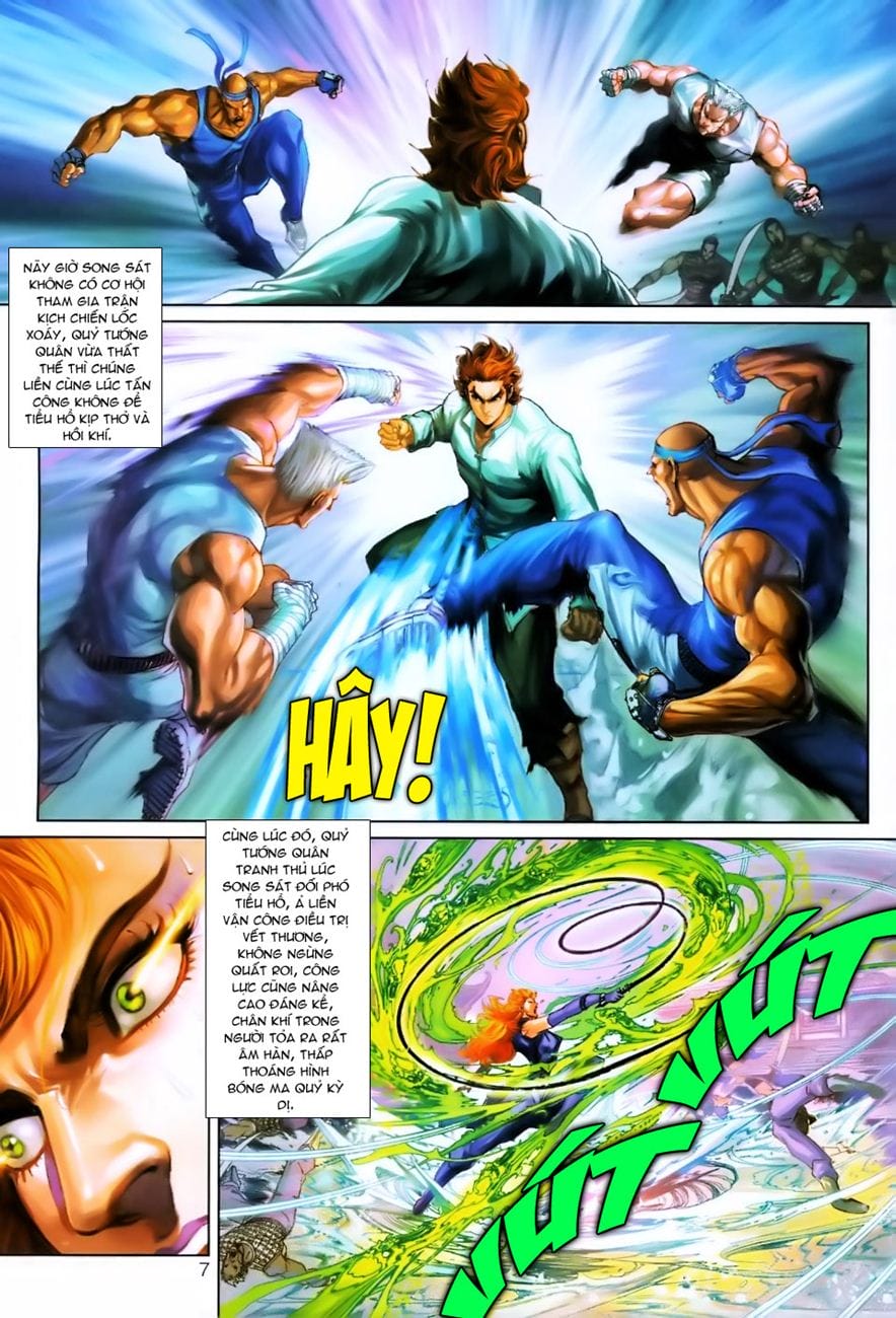 Truyện Tranh Tân Tác Long Hổ Môn trang 4