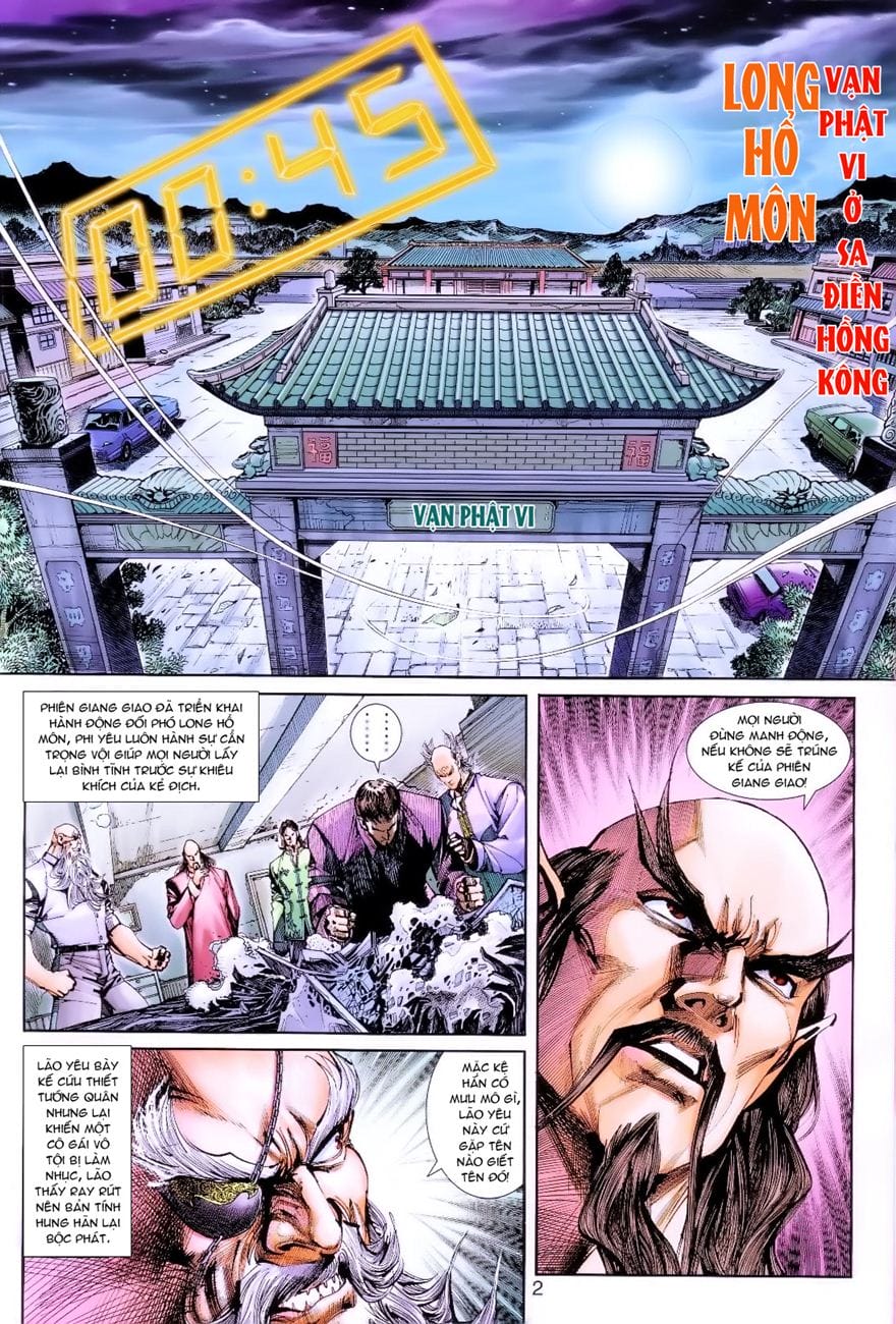 Truyện Tranh Tân Tác Long Hổ Môn trang 4
