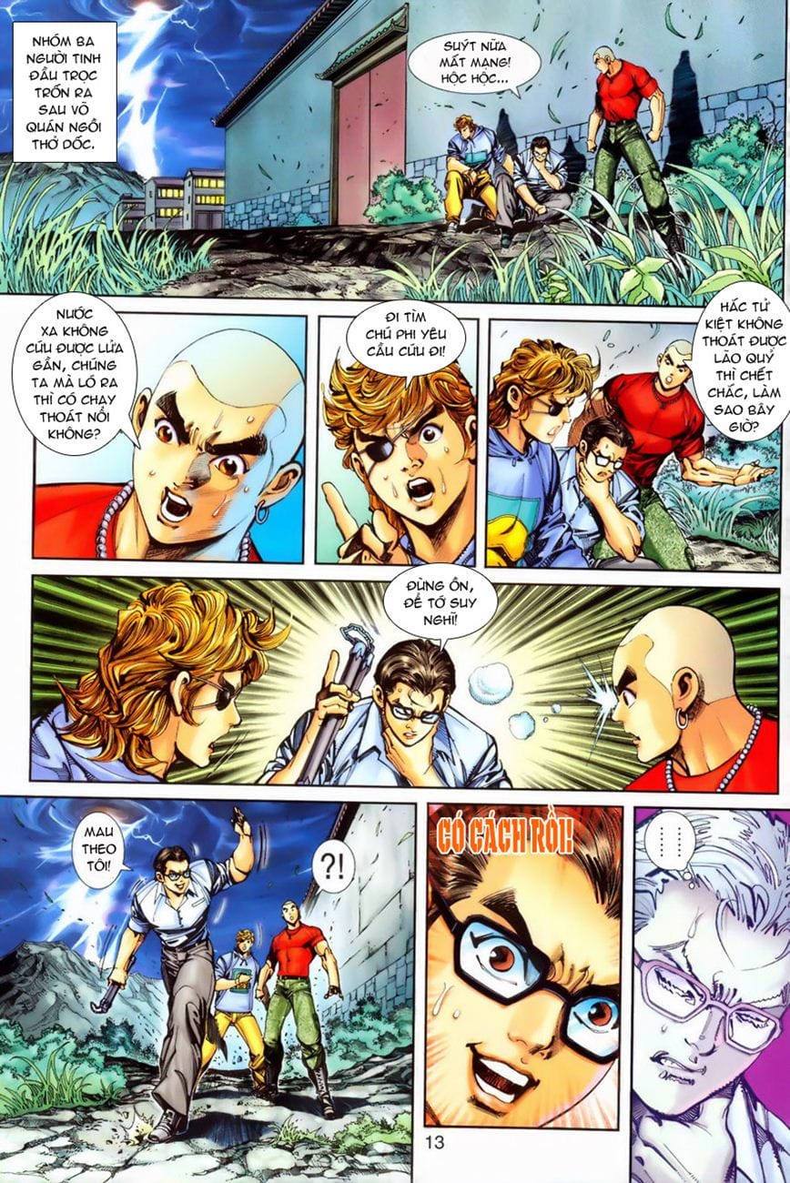 Truyện Tranh Tân Tác Long Hổ Môn trang 4