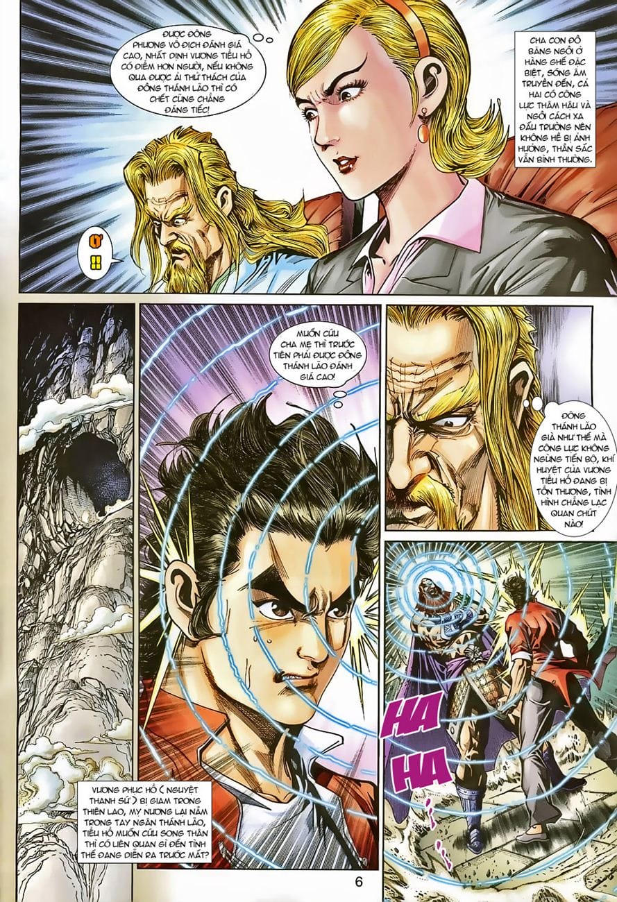 Truyện Tranh Tân Tác Long Hổ Môn trang 4