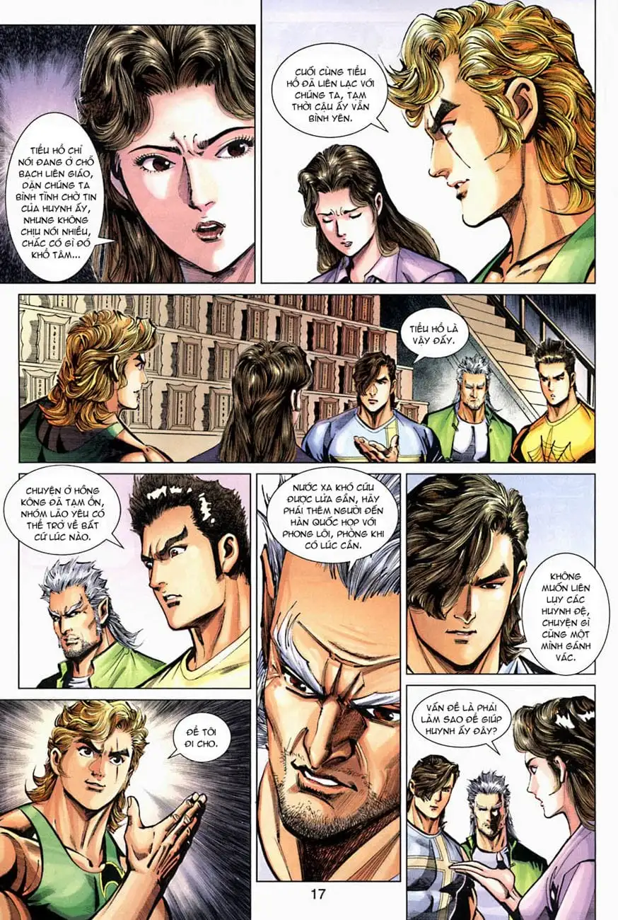 Truyện Tranh Tân Tác Long Hổ Môn trang 4