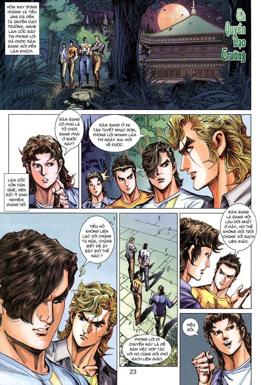 Truyện Tranh Tân Tác Long Hổ Môn trang 4