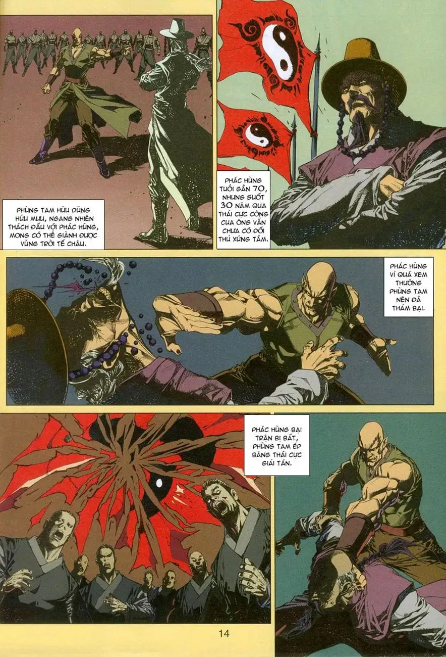 Truyện Tranh Tân Tác Long Hổ Môn trang 4