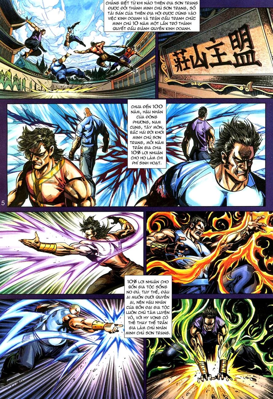 Truyện Tranh Tân Tác Long Hổ Môn trang 4