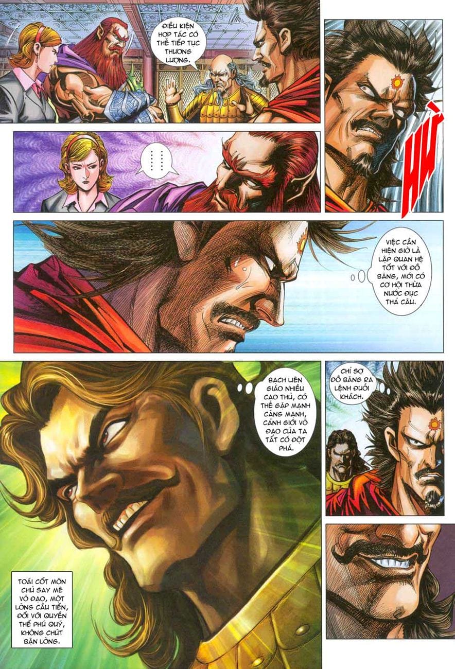 Truyện Tranh Tân Tác Long Hổ Môn trang 4