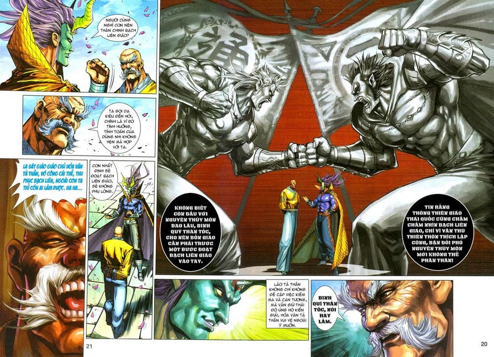 Truyện Tranh Tân Tác Long Hổ Môn trang 4