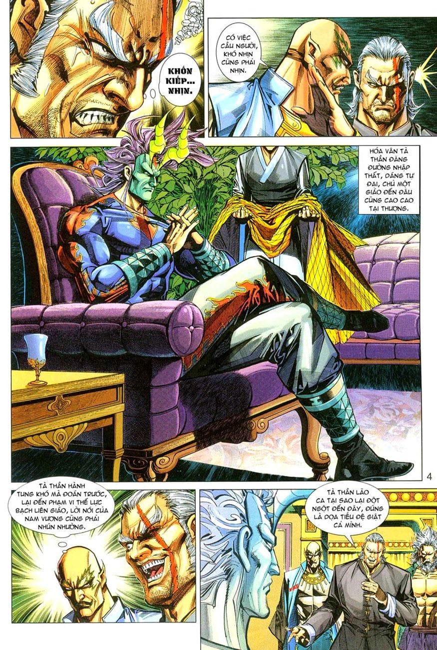Truyện Tranh Tân Tác Long Hổ Môn trang 4