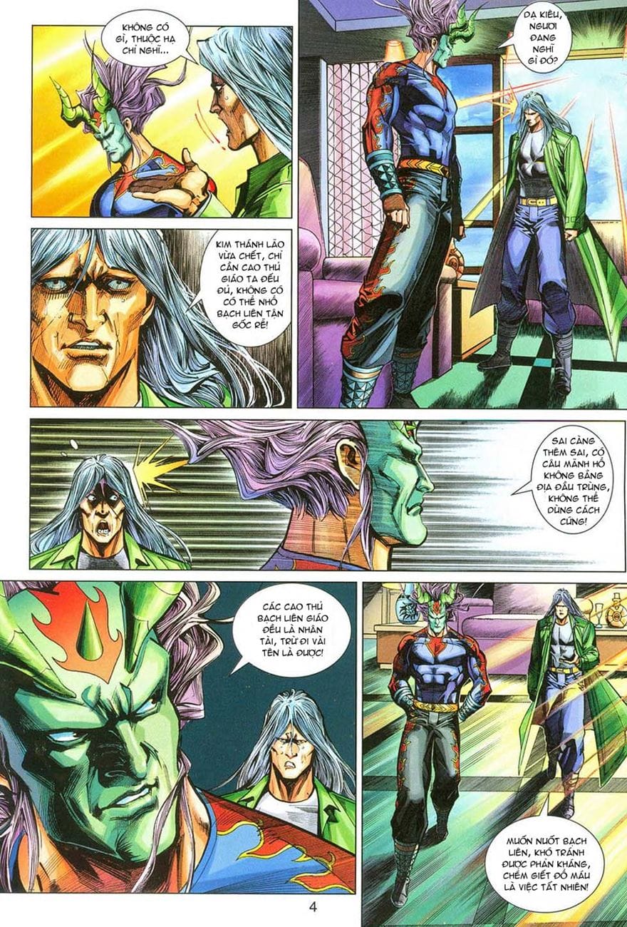 Truyện Tranh Tân Tác Long Hổ Môn trang 4