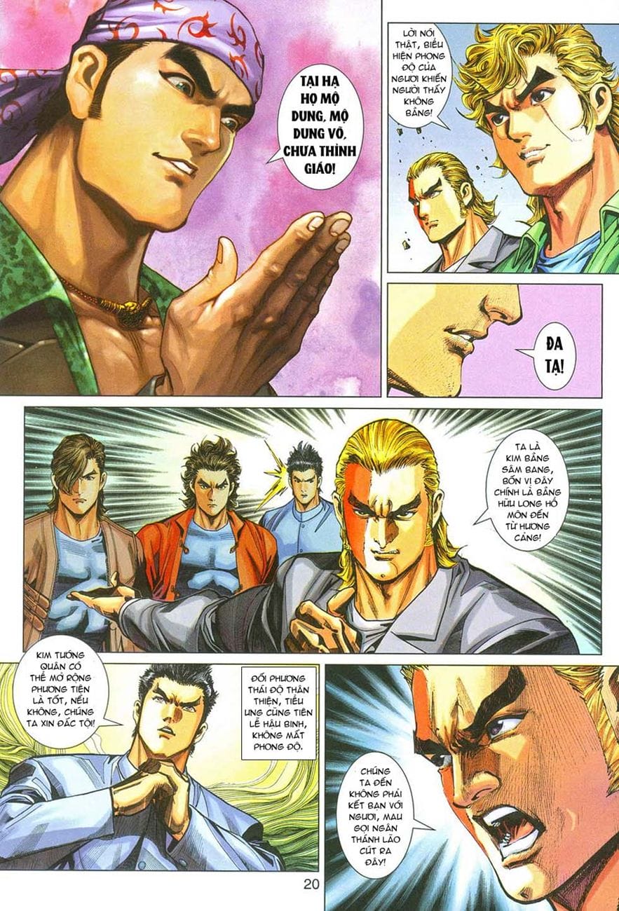 Truyện Tranh Tân Tác Long Hổ Môn trang 4