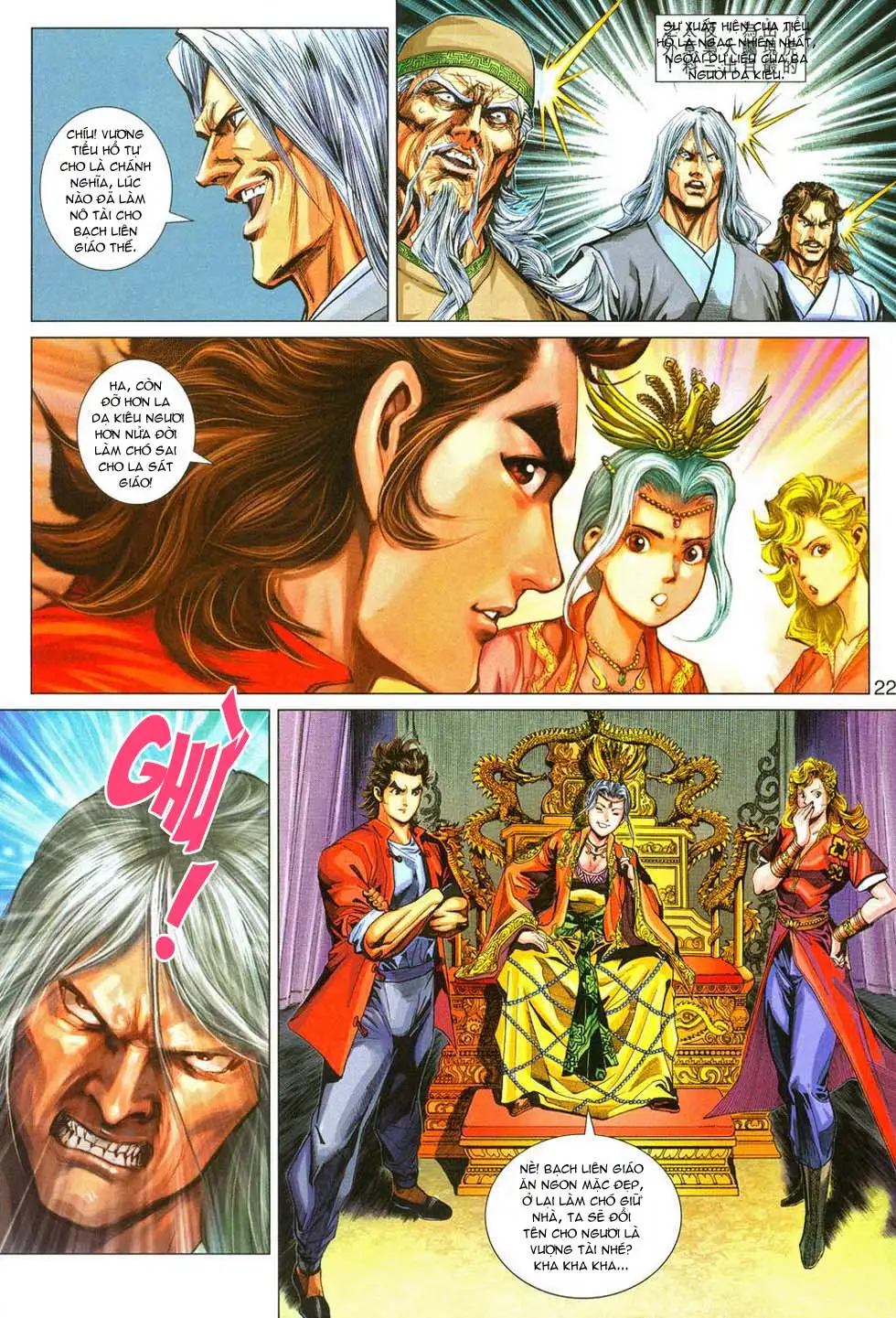 Truyện Tranh Tân Tác Long Hổ Môn trang 4