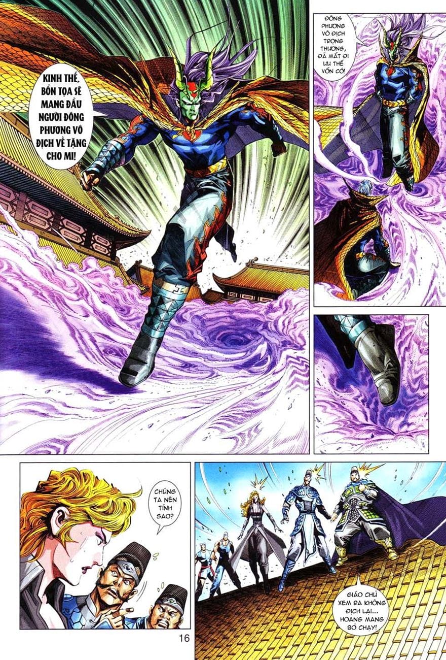 Truyện Tranh Tân Tác Long Hổ Môn trang 4