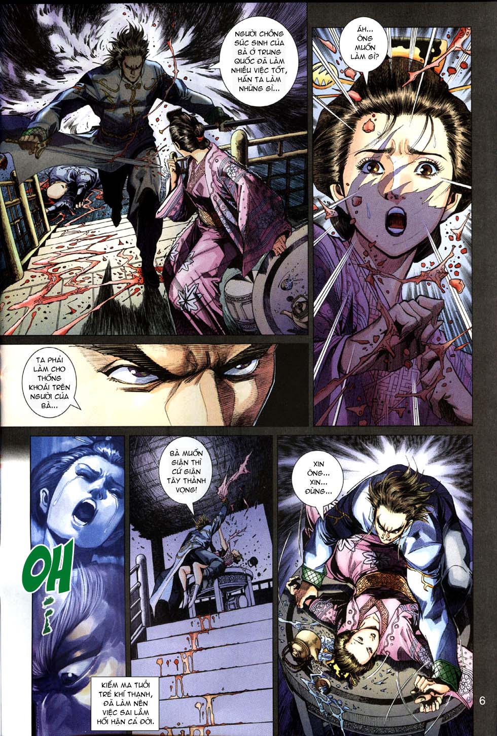 Truyện Tranh Tân Tác Long Hổ Môn trang 4