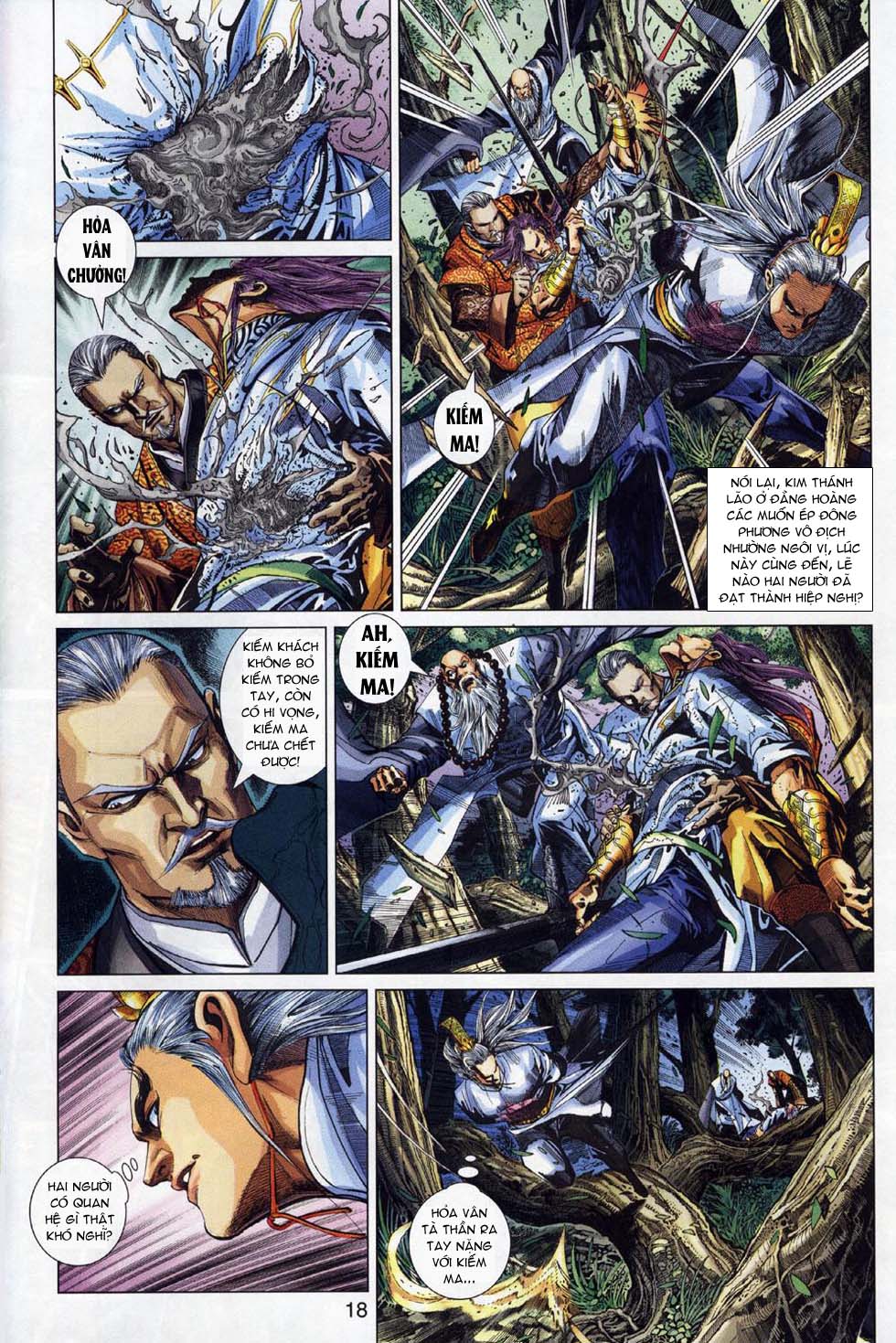 Truyện Tranh Tân Tác Long Hổ Môn trang 4