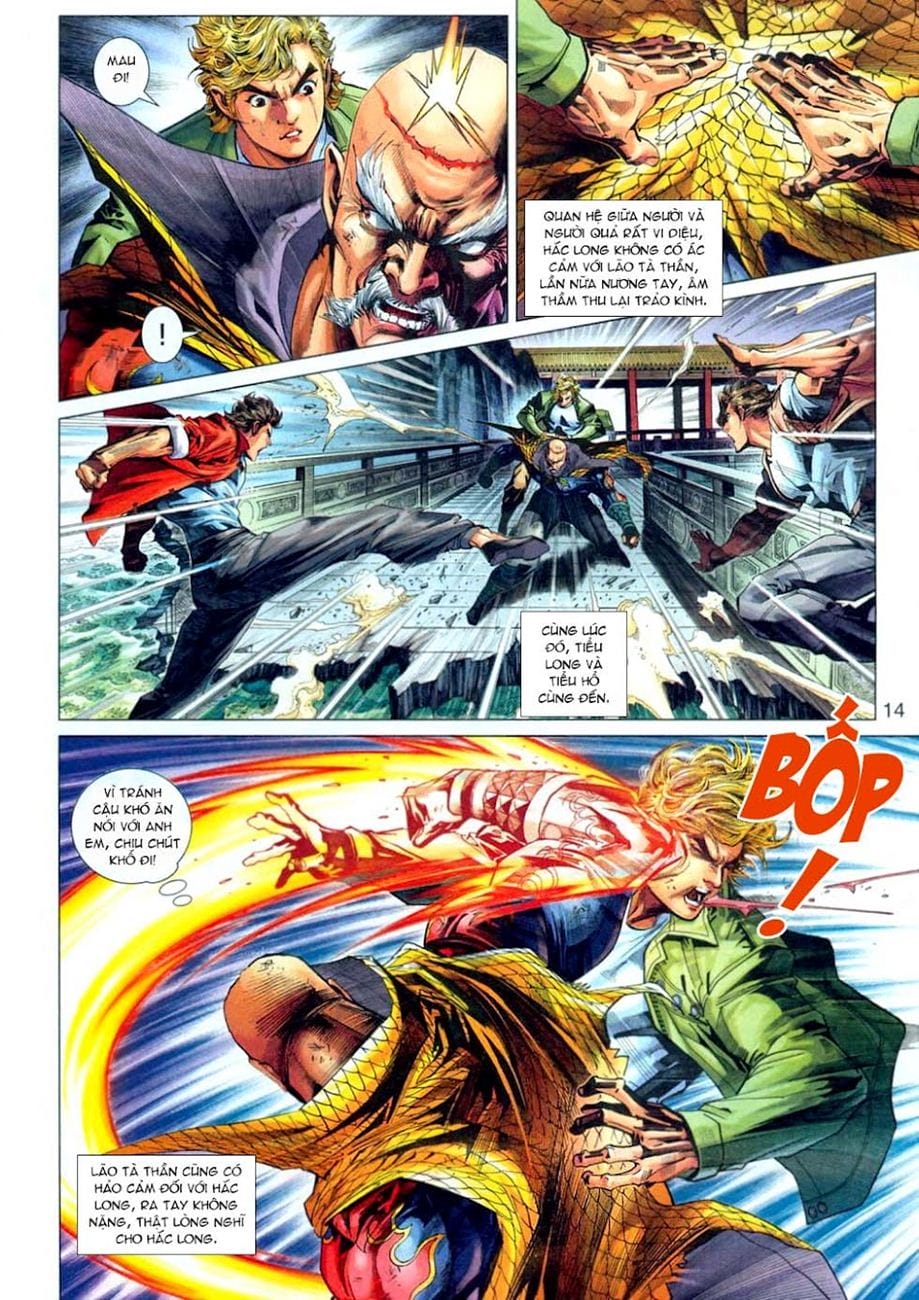 Truyện Tranh Tân Tác Long Hổ Môn trang 4