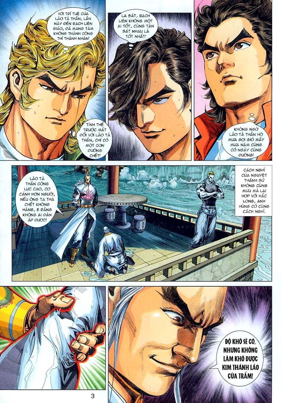 Truyện Tranh Tân Tác Long Hổ Môn trang 4