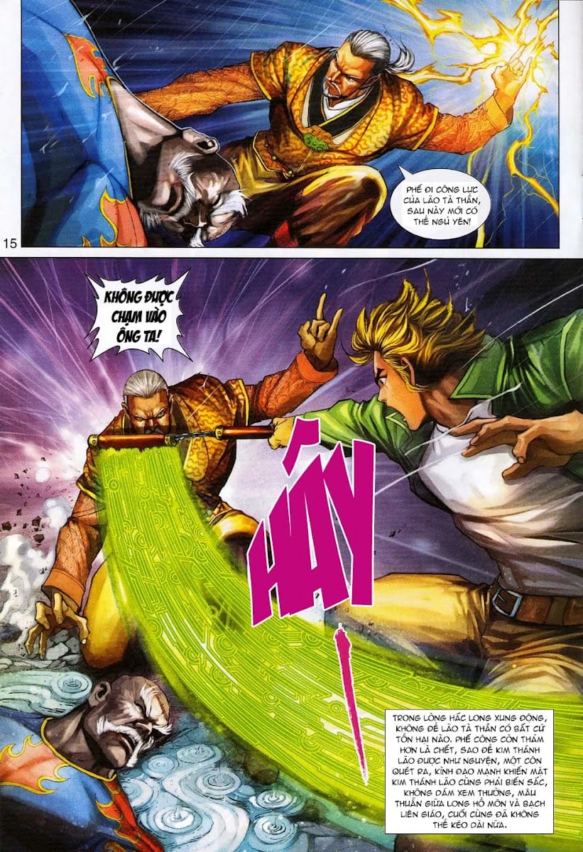 Truyện Tranh Tân Tác Long Hổ Môn trang 4