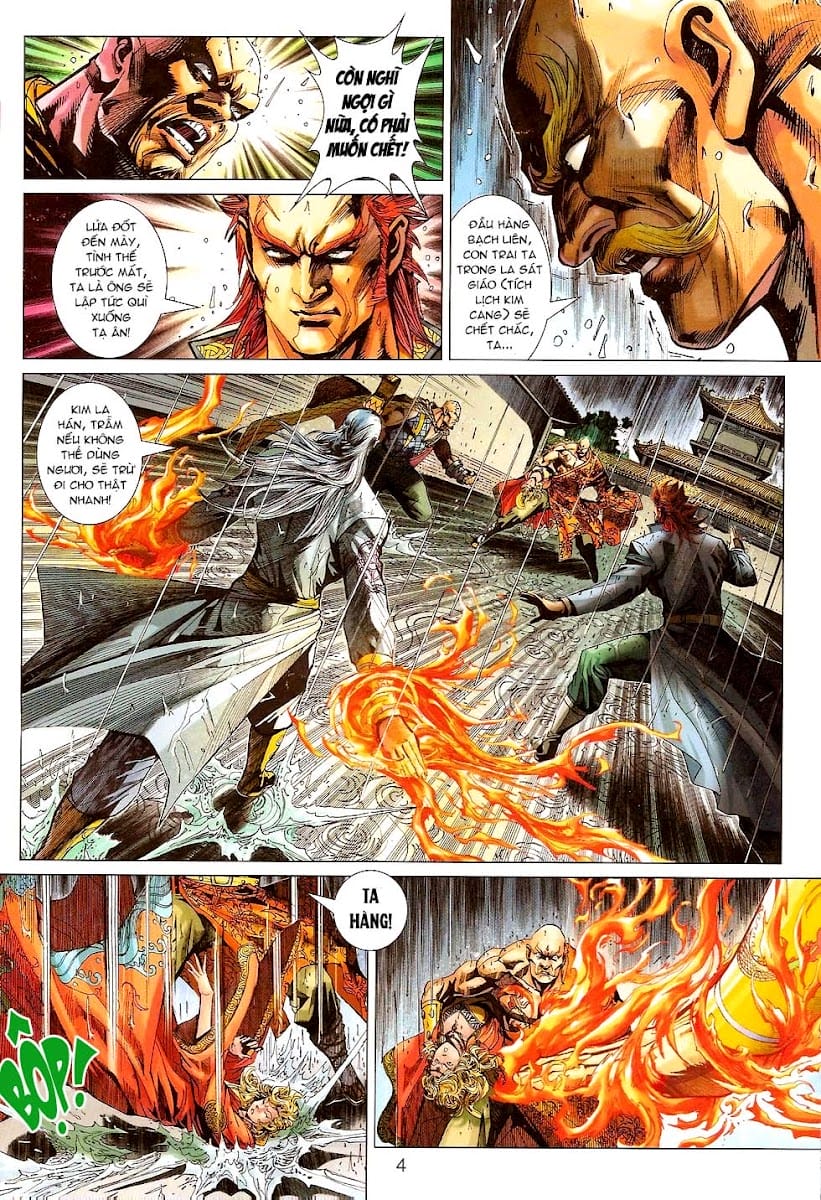 Truyện Tranh Tân Tác Long Hổ Môn trang 4