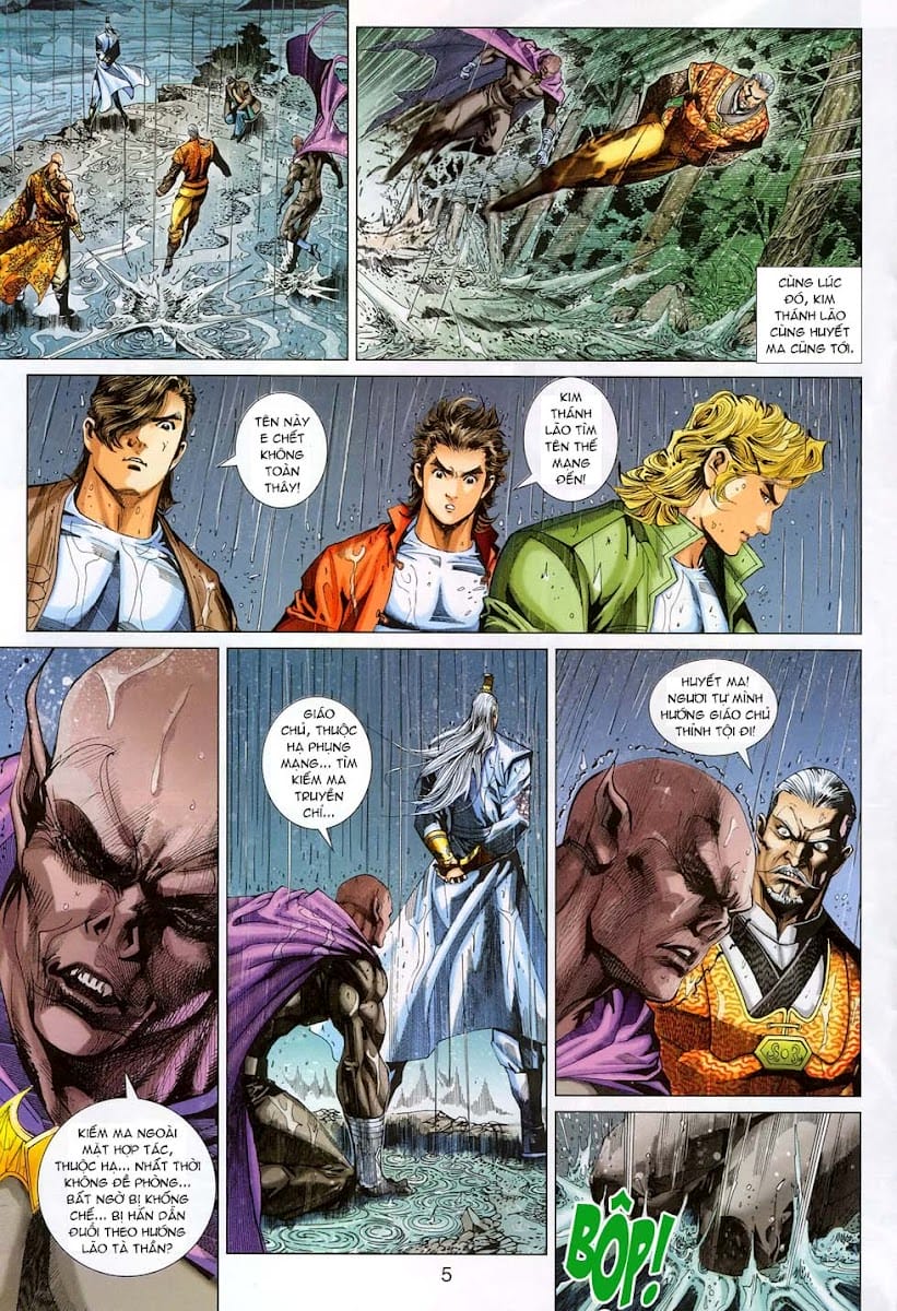 Truyện Tranh Tân Tác Long Hổ Môn trang 4